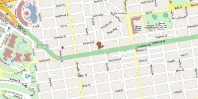 Mapa lombard street San Francisco