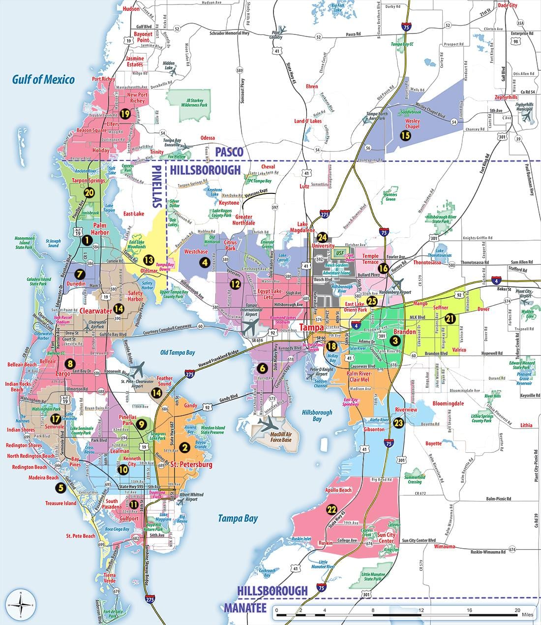 San Francisco bay area, zip code mapě