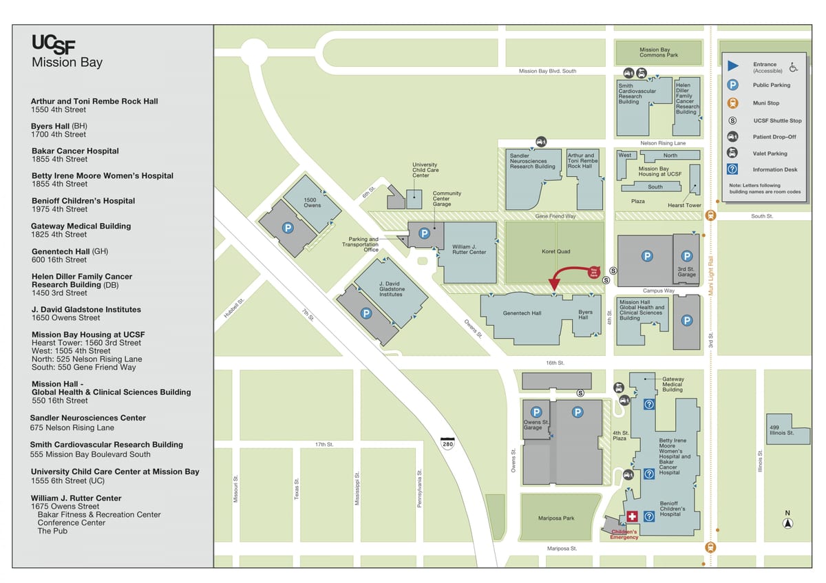 Mapa genentech