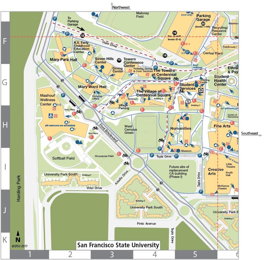 Mapa San Francisco school