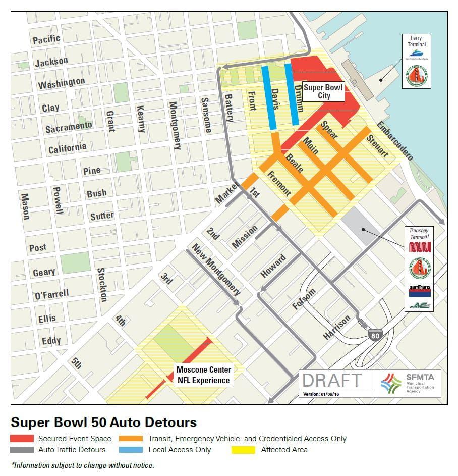 Mapa SF ferry building