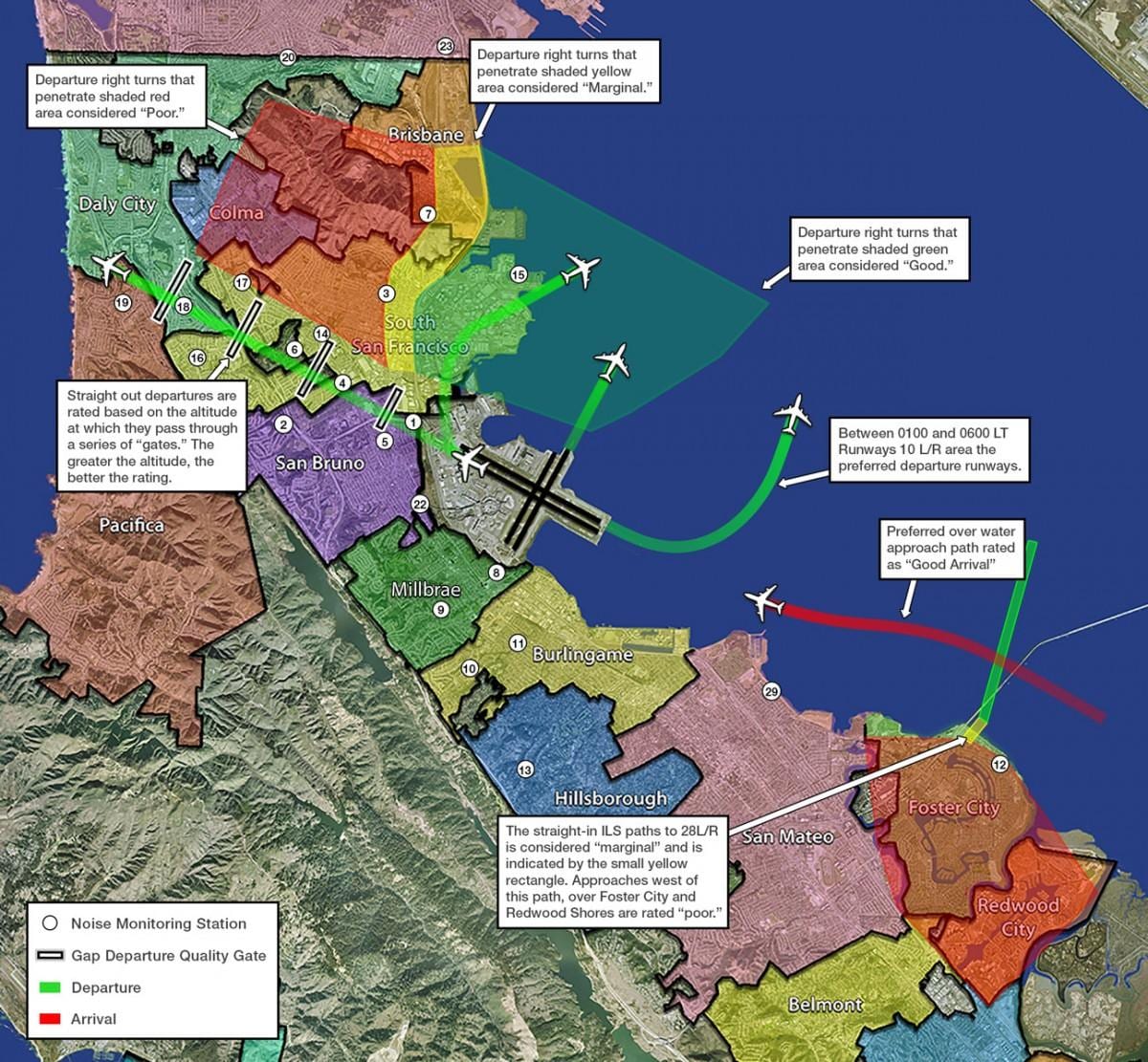 kSFO mapě