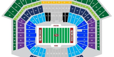 Mapa 49ers parkoviště 