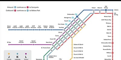 Muni-line mapě