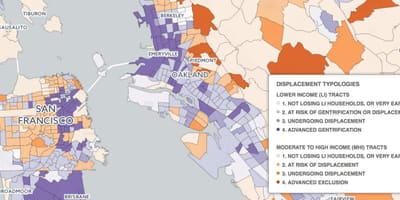 Mapa San Francisco gentrification