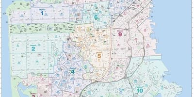San Francisco mls mapě