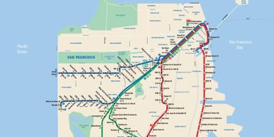 SFmta muni mapě