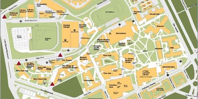 San Francisco state university campus mapa