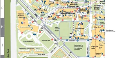 Mapa SF státu 