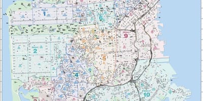 Mapa SFar okres