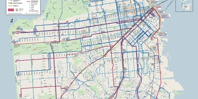 SFmta mapa trasy